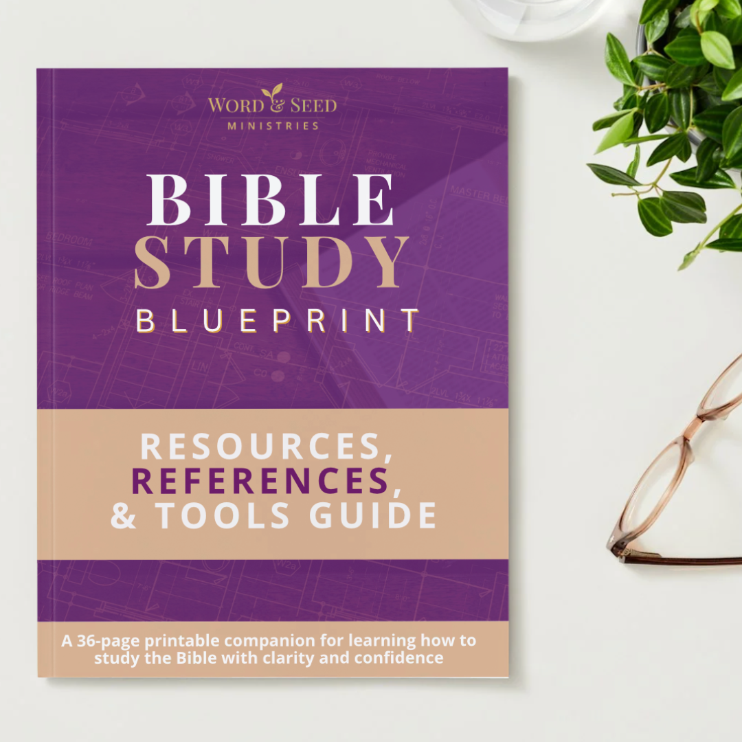 Bible Study Blueprint Resource