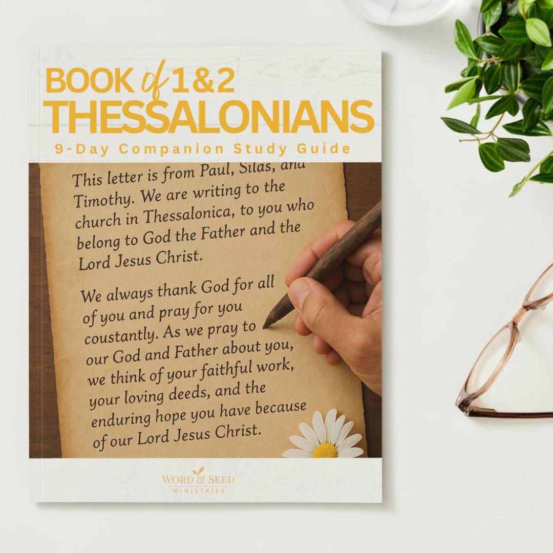 Thessalonians Mockup Ephesians Bible study on identity and unity in Christ